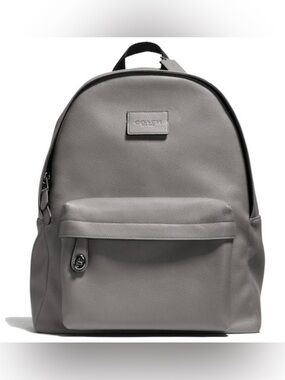 Coach Campus XL Large Pebbled Leather Turnlock Backpack
